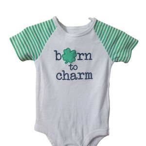 St. Patrick's Day Oneies Born To Charm